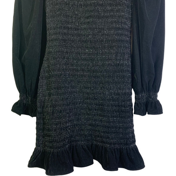 LOVESHACKFANCY Black Dorset Dress - NWT - Picture 6 of 15